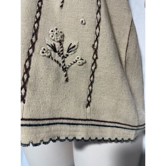 Pristine adorable  vintage  wool sweater set size S / 34 - Picture 10 of 16